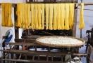 Golden silk thread in Phùng Xá village