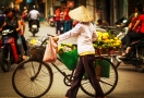 Street vendor in Hanoi, Vietnam