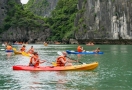 Kayak adventure in Lan Ha bay 