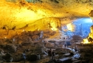 Colorful view from Thien Canh Son Cave