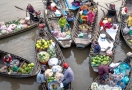 Cai Rang floating market 