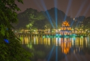 Hoan Kiem Lake in Hanoi