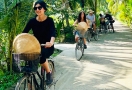 Cycling in Mekong Delta, Vietnam