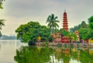 Defense Pagoda in Hanoi (Trấn Quốc Pagoda)