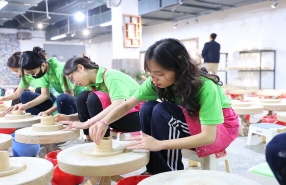 A Pottery-Making Day With Disadvantaged Children At Dong Da Friendship House, Hanoi 
