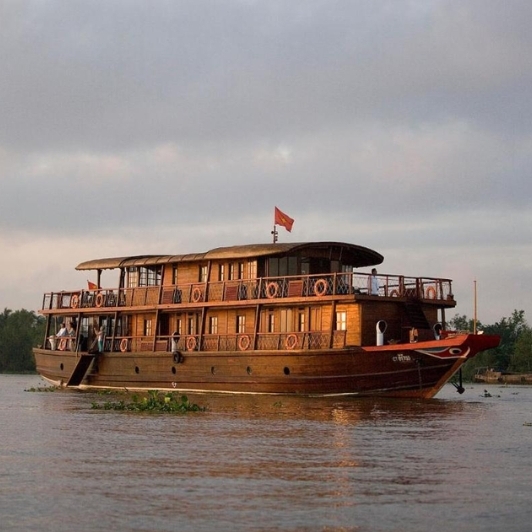 Bassac Cruise Boat Mekong River