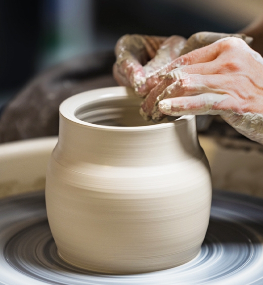 Visit to Bat Trang pottery village, Chuông conical hats, Quang Phu Cau
