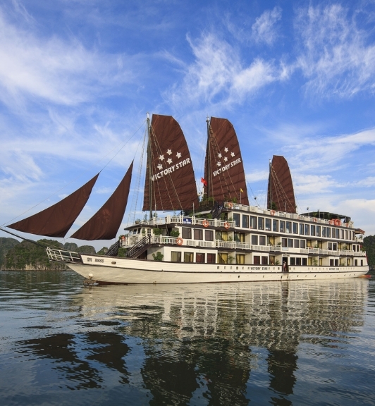 Victory Star Cruise Boat In Halong Bay 