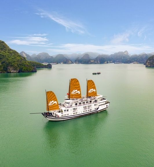 Paradise Sails Cruise Junk Halong Bay 