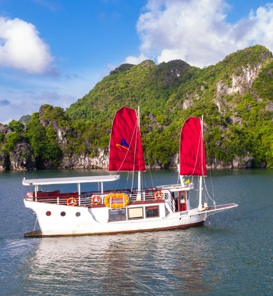 Amazing Sails Explorer Private Day Cruise Halong Bay