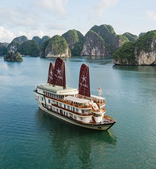 Heritage Line Ylang Junk Cruise In Halong Bay 