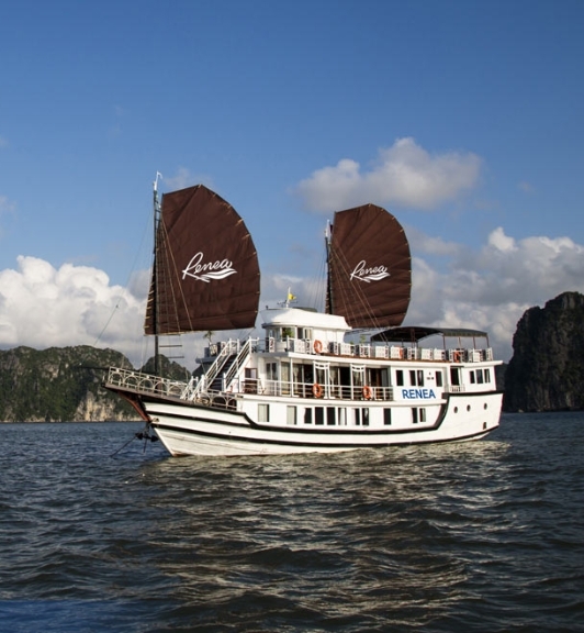 Renea Cruise Boat In Bai Tu Long Bay 