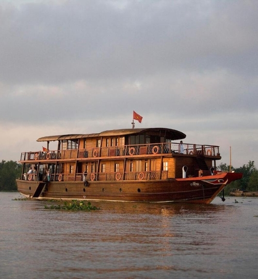 Bassac Cruise Boat Mekong River