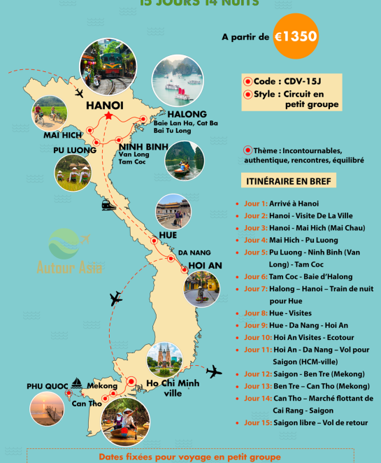Charm of Vietnam 15 Days