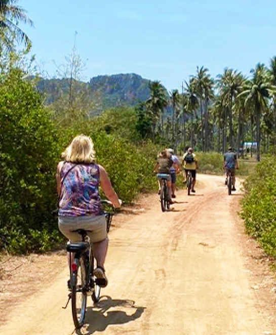 Cycling Countryside tour Thailand