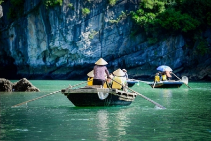 Vung Vieng Fishing Village - Halong International Harbor (B,L)