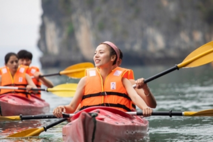 Dark & Light Cave - Halong Bay - Hanoi (B,L)