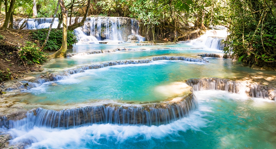 Kuang Si waterfalls - Best place of Two weeks in Laos