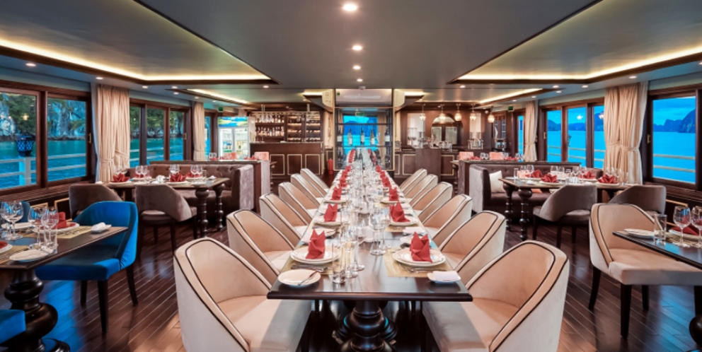 Restaurant of Athena Luxury Cruise