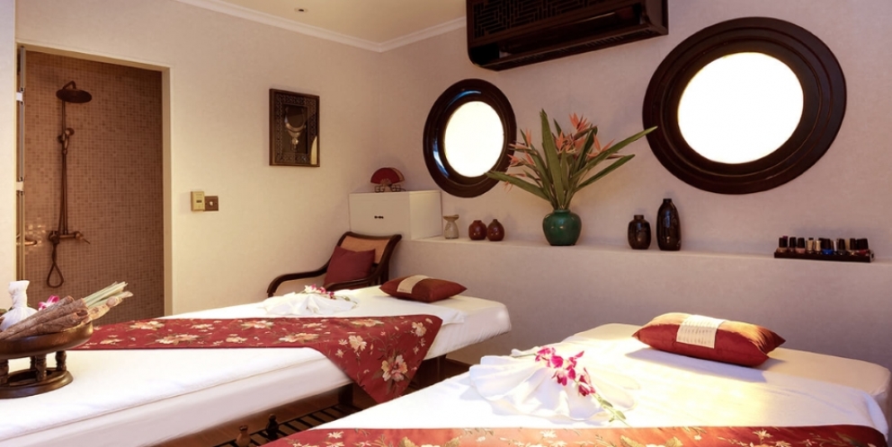 Spa treatment corner 