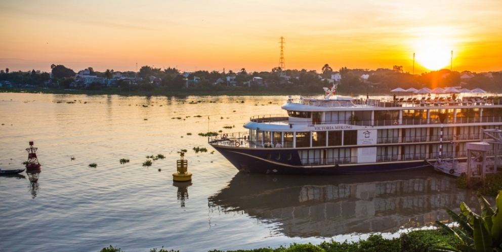 Anothers view of Victoria Mekong cruise 