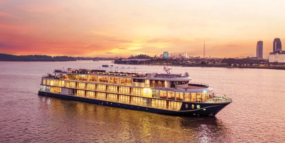 Victoria Mekong cruise boat 