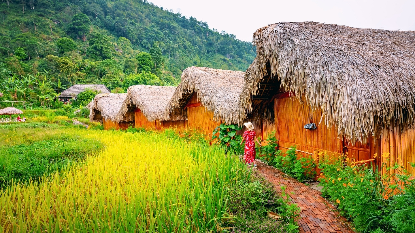Rural village stays in Northern Vietnam