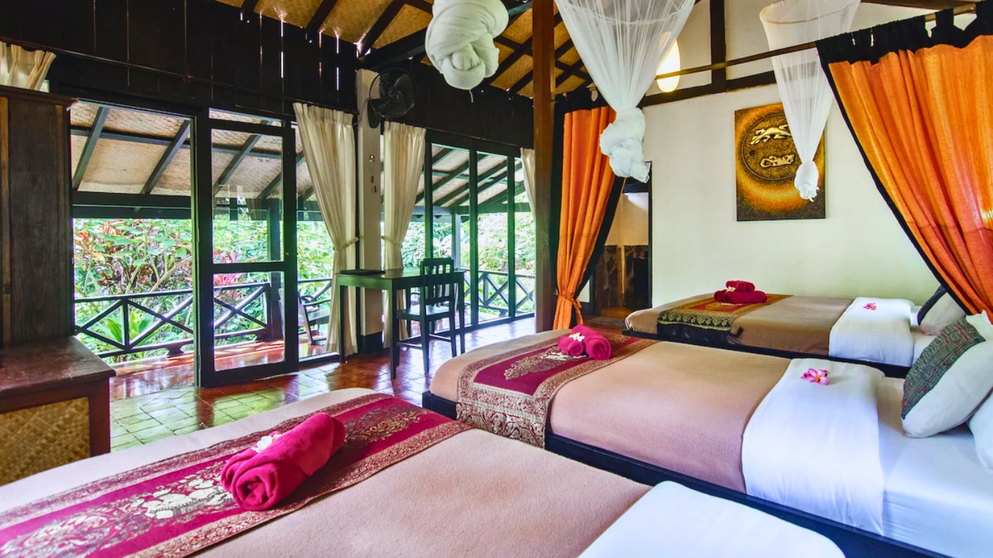 The charm of a traditional bungalow in the heart of Luang Prabang