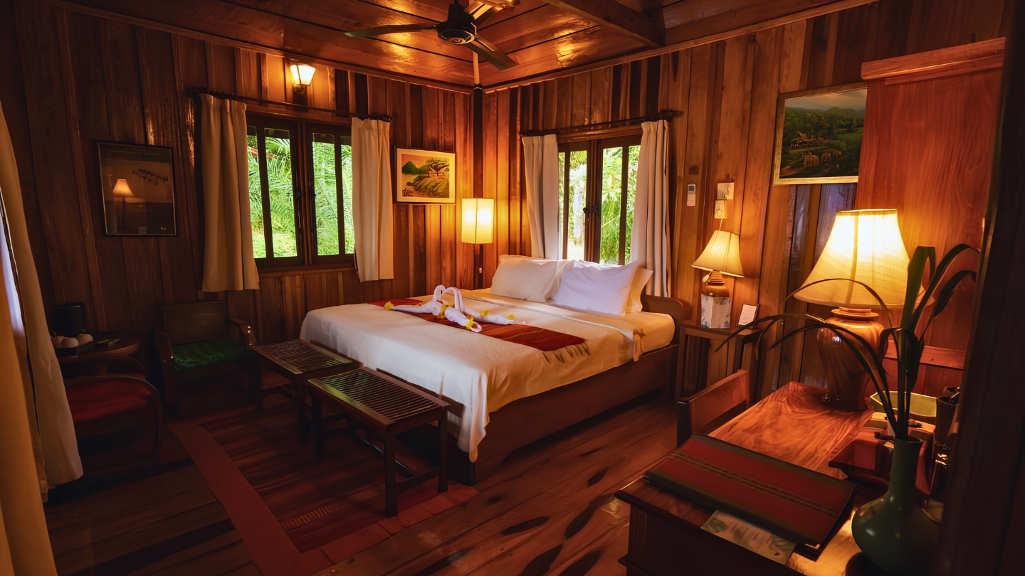La Folie Lodge - The authentic charm of wooden rooms
