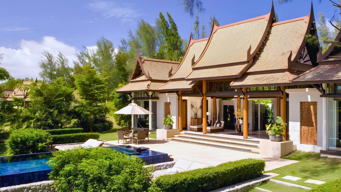 The luxury villas of Banyan Tree Phuket surrounded by nature