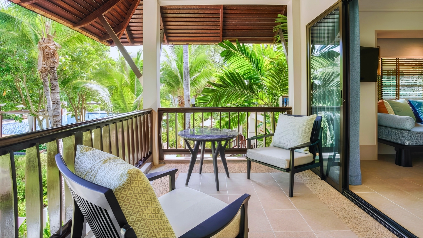 The gentle mornings on the balconies of Layana Resort & Spa
