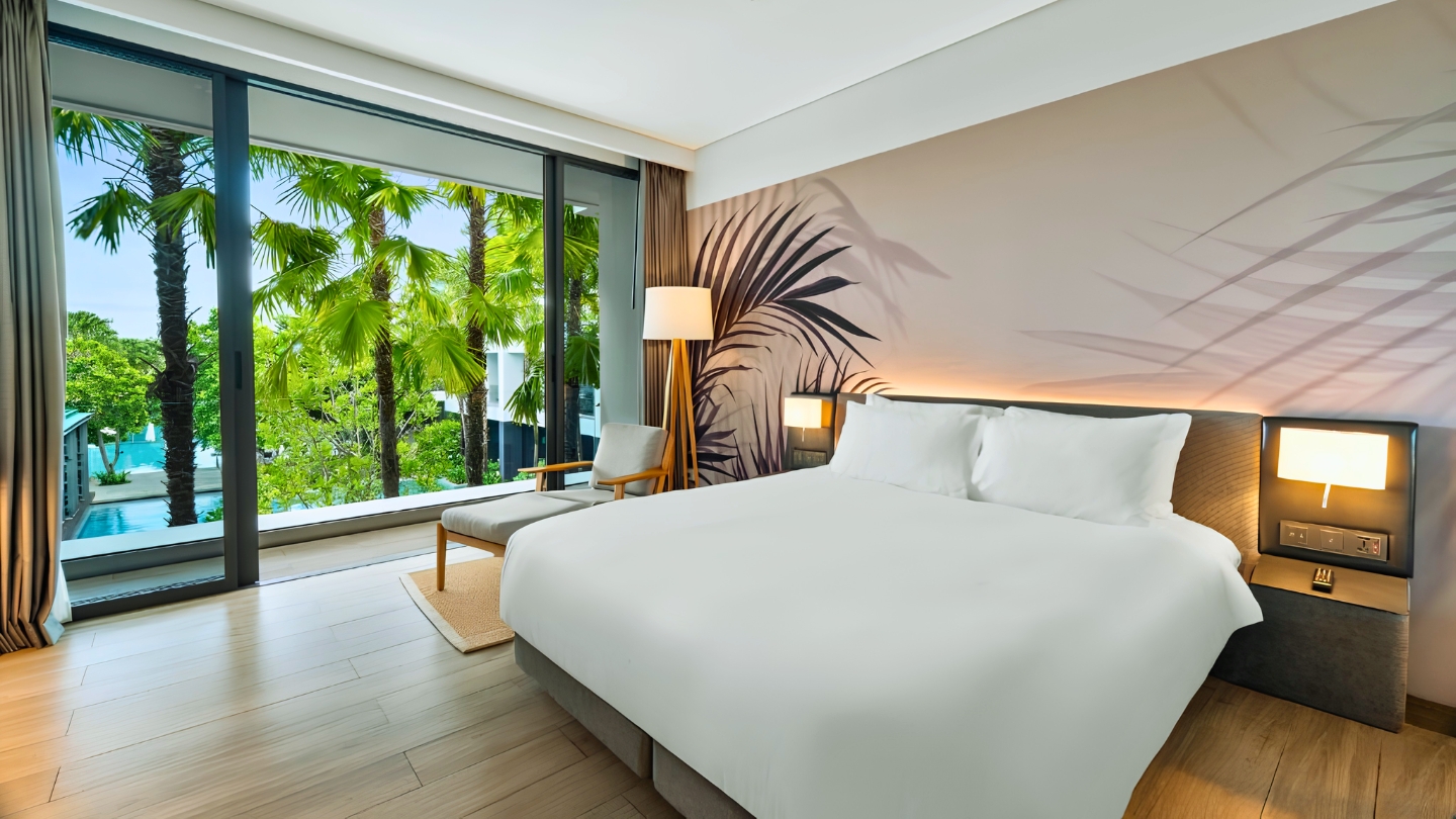 Endless palm trees viewed from your room at Stay Wellbeing & Lifestyle Resort