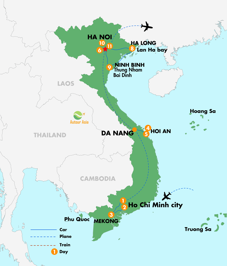 Vietnam Heritage Exploration 11 Days 10 Nights