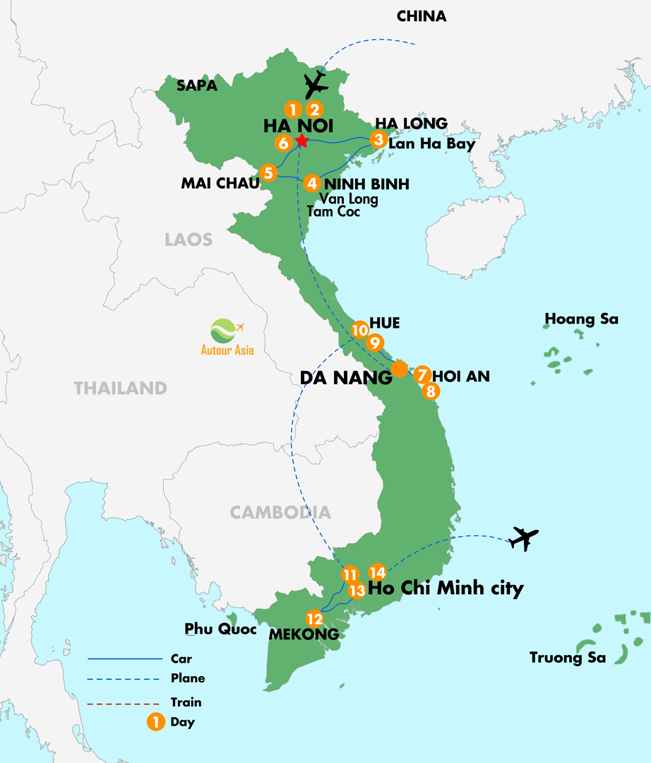Amazing Vietnam Tour 14 Days 13 Nights
