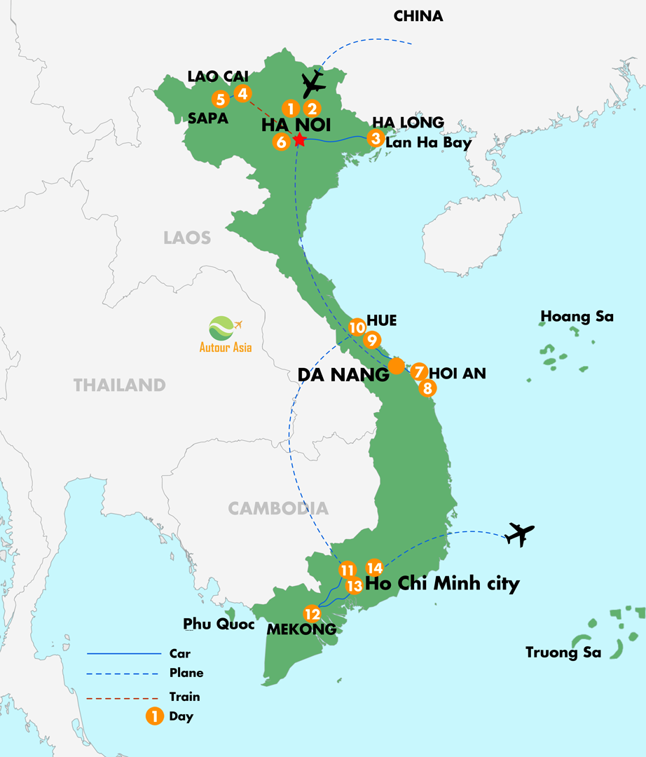 Authentic Vietnam Trip 14 Days 13 Nights