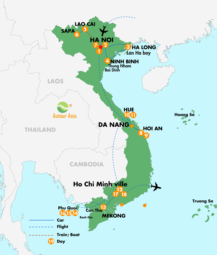 Majestic Vietnam Vacation 18 Days 17 Nights