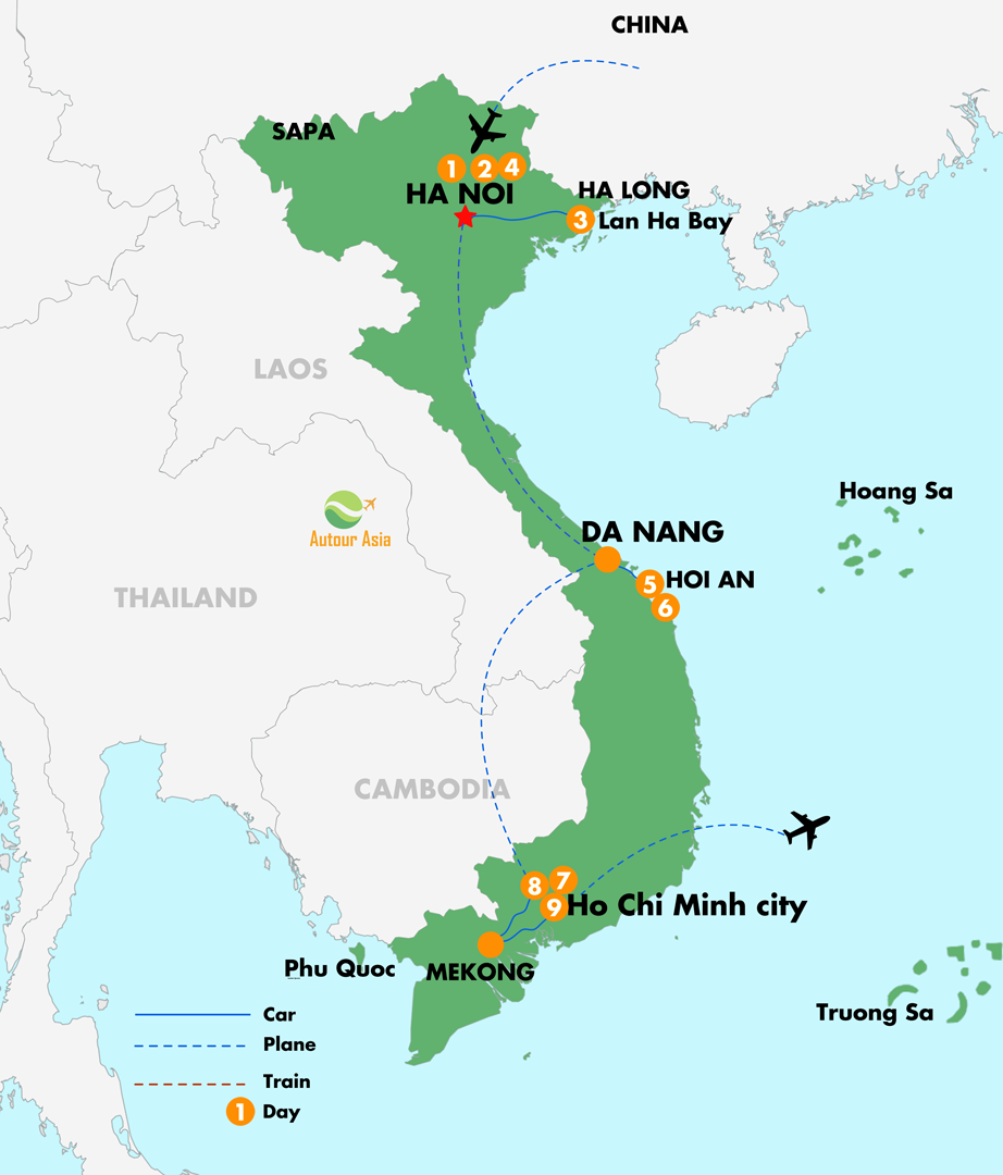 Remarkable Vietnam Excursion 9 Days 8 Nights