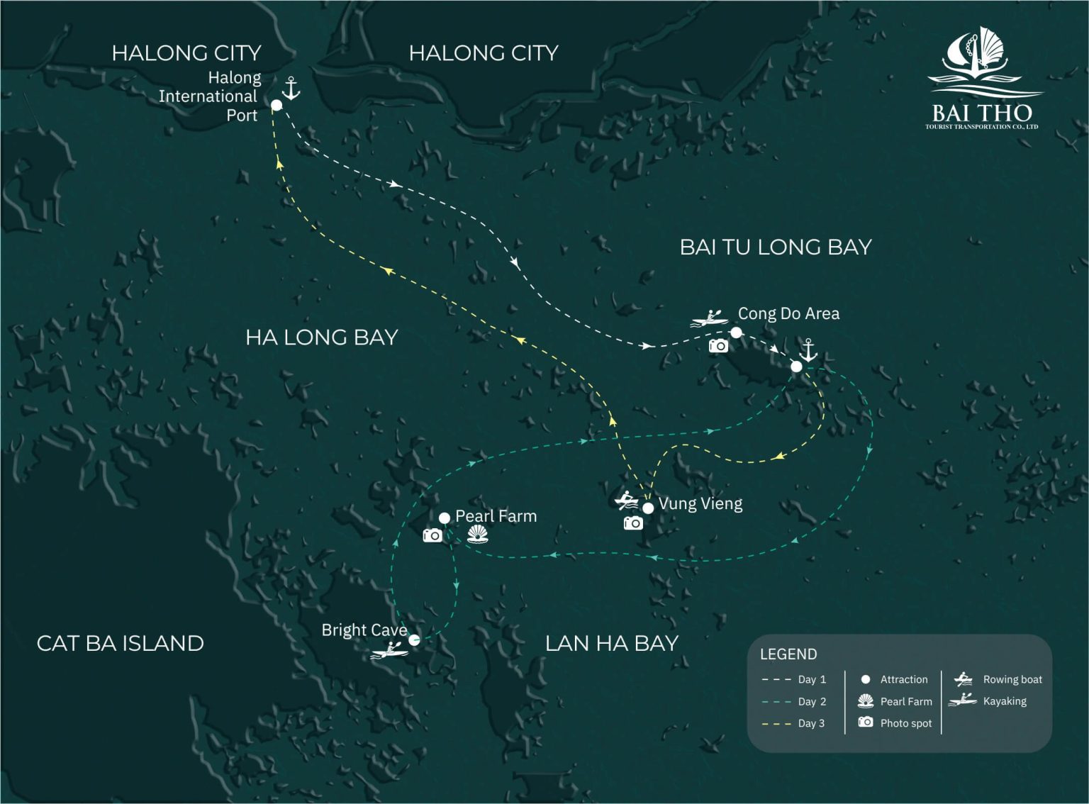 Treasure Junk Cruise In Bai Tu Long Bay 