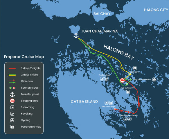 Emperor Cruises Legacy Halong Bay