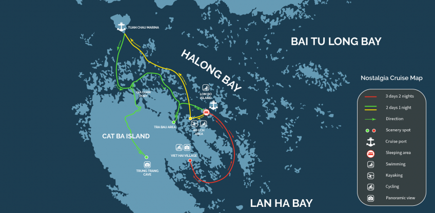 Nostalgia Cruise Junk Halong Bay