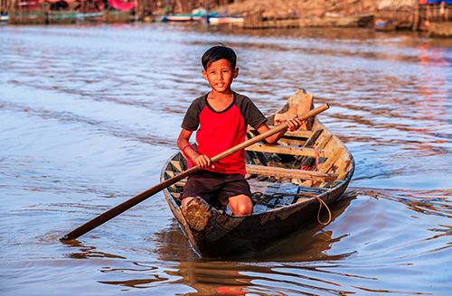 Boat Ride On Tonle Sap Lake - Silk Center - Departure (B; L)