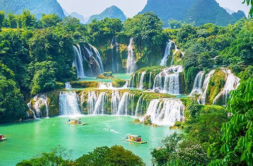 Khuoi Ky – Bản Giốc Waterfalls – Khuổi Khon (B ; D)