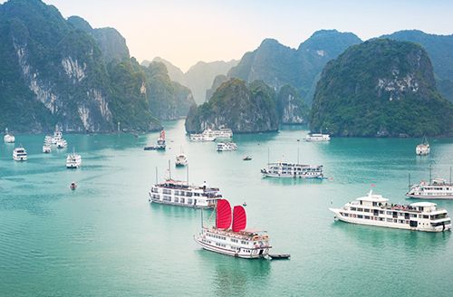 Hanoi - Halong Bay (Breakfast, Lunch, Dinner)