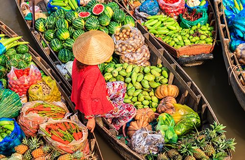 Can Tho - Cai Rang Floating Market - Flight To Phu Quoc Island