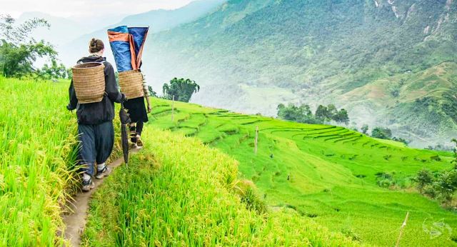 Trekking in Sapa, Vietnam