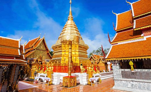 Fly To Chiang Mai - Doi Suthep - Khantoke Dinner