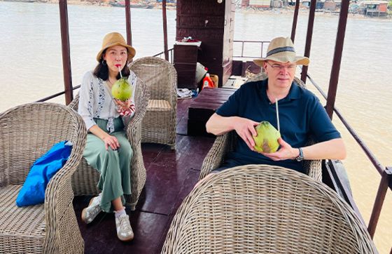 Mekong Cruise Experience In Cai Be And Can Tho Of Mrs Eva And Husband