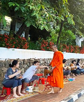 Experience in Luang Prabang Laos by Patrick