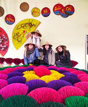 Quang Phu Cau incense village Hanoi of Mr.Casagrande