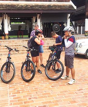 Cycling Tour in Luang Prabang by Mrs.Cécile
